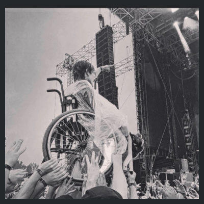  Crowd Surf - Fan Favorite T-shirt Design